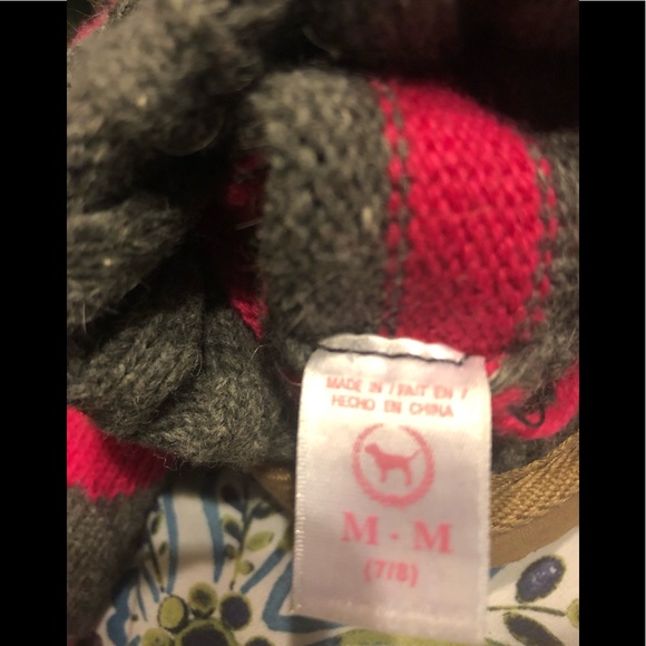 Victoria Secret Pink Mukluk VINTAGE Slippers Boots - Picture 4 of 4